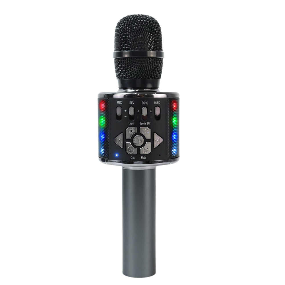 where to buy multi microphone system bluetooth speaker with lights and microphone and speaker with lights and microphone China supplier