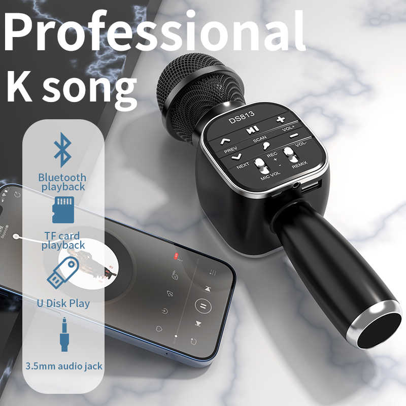 where to buy portable speaker with microphone wireless lav microphone and light up karaoke machine china supplier