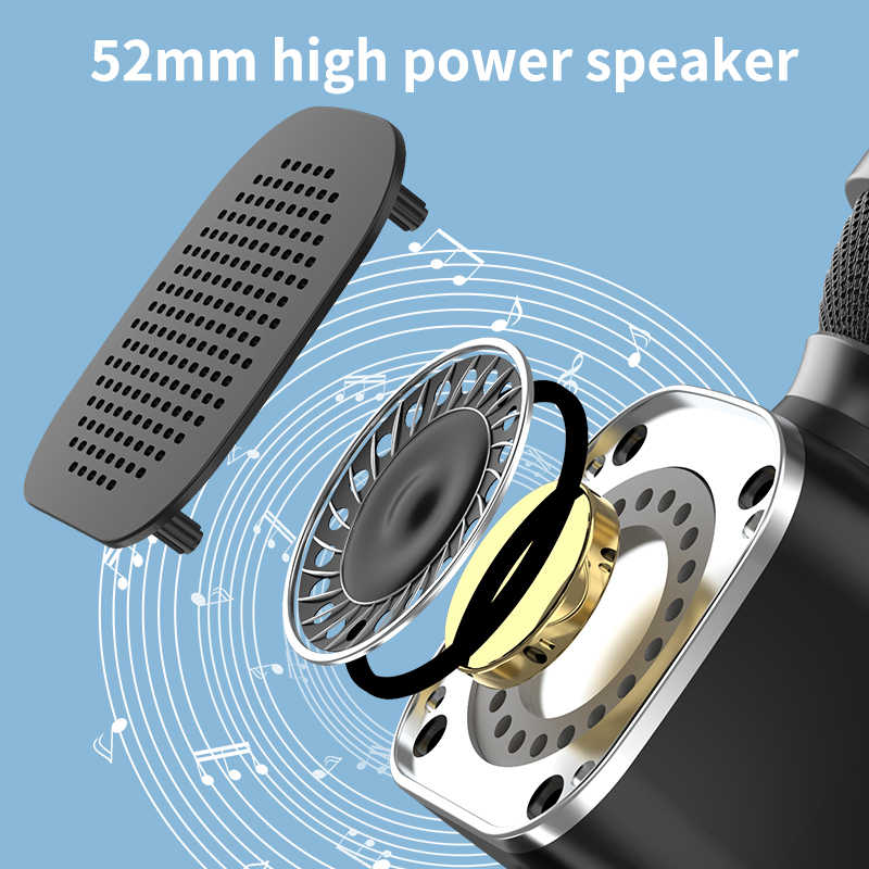 where to buy portable speaker with microphone wireless lav microphone and light up karaoke machine china supplier