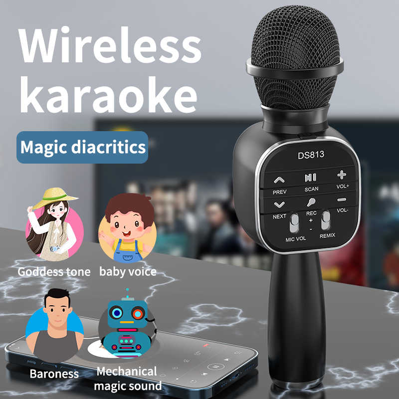 where to buy portable speaker with microphone wireless lav microphone and light up karaoke machine china supplier