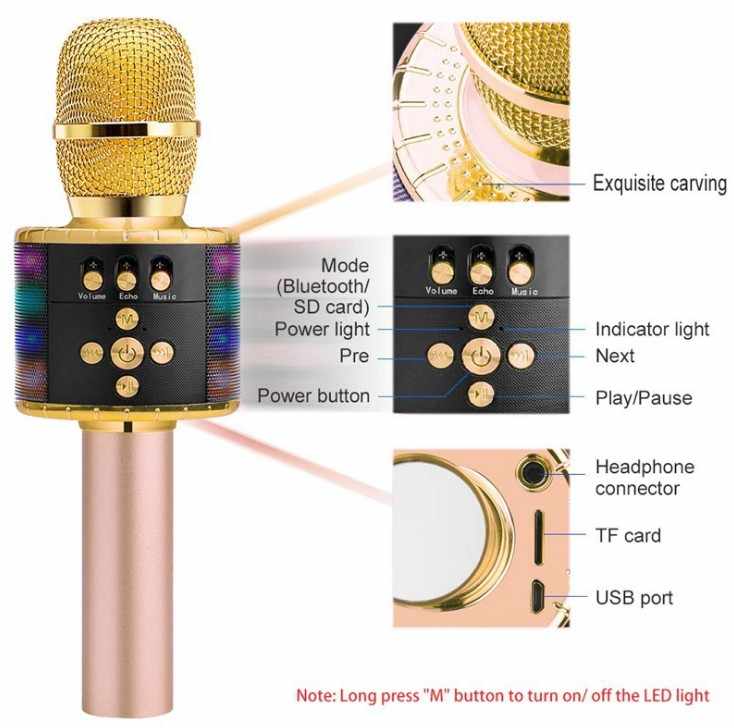 where to buy rechargeable mic karaoke music system and karaoke music set china supplier