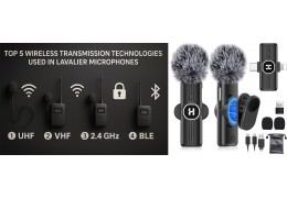 Top 5 Wireless Transmission Technologies Used in Lavalier Microphones