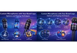 Custom Microphones with Your Brand Logo: Options and Printing Techniques